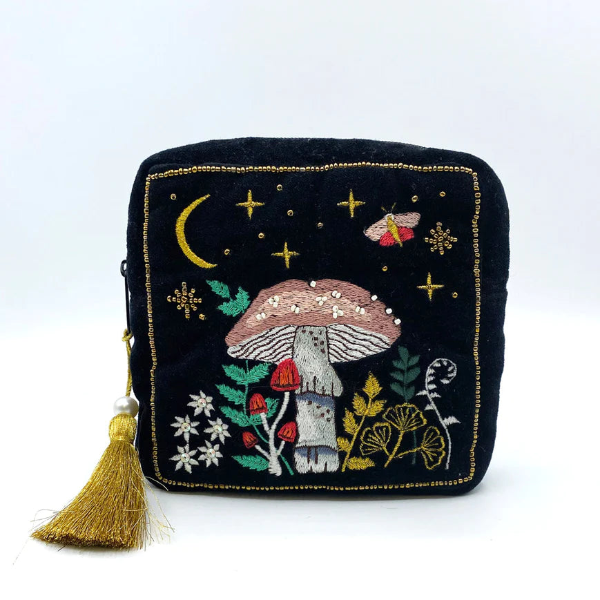 Forage Mushroom Make Up Bag