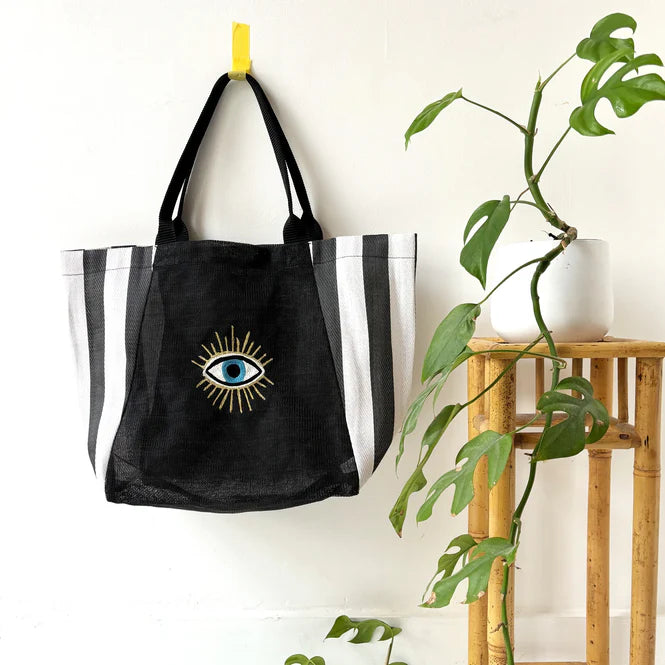 Glimmer Eye Recycled Shopper