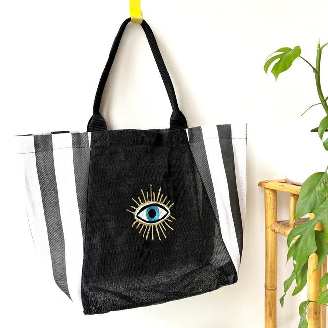 Glimmer Eye Recycled Shopper