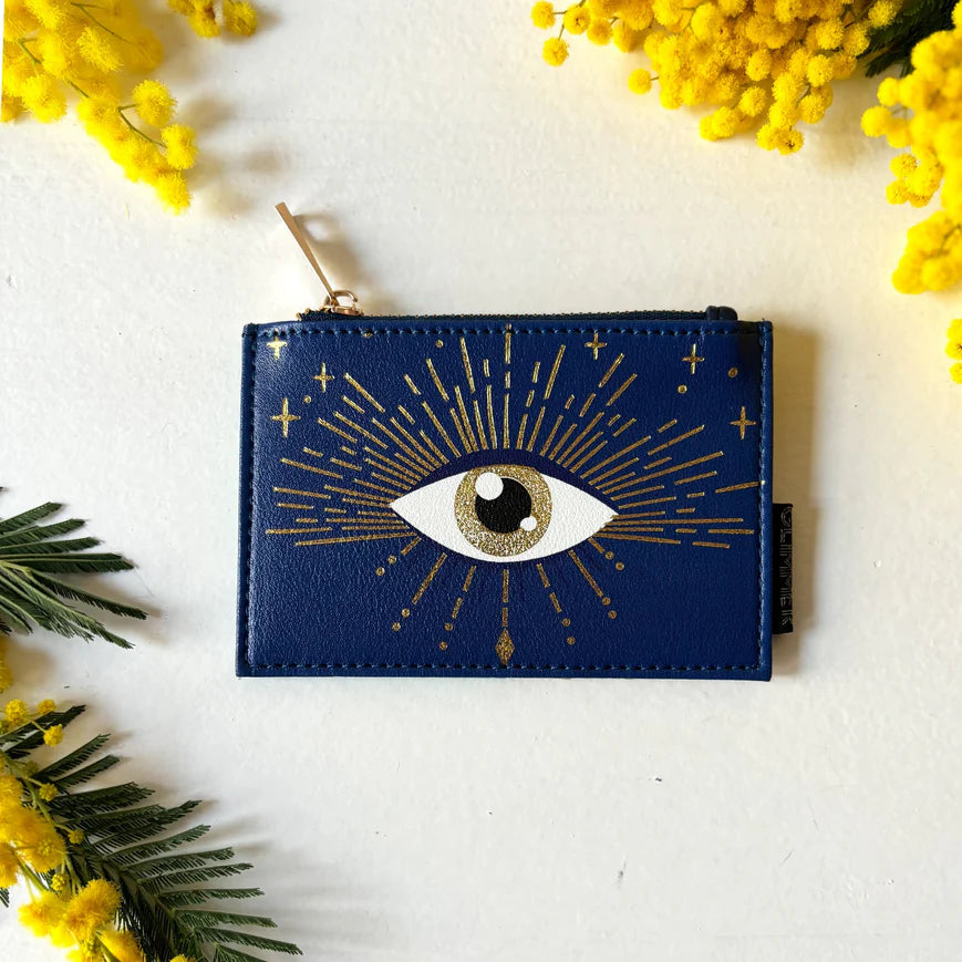 Glimmer Eye Zip Purse