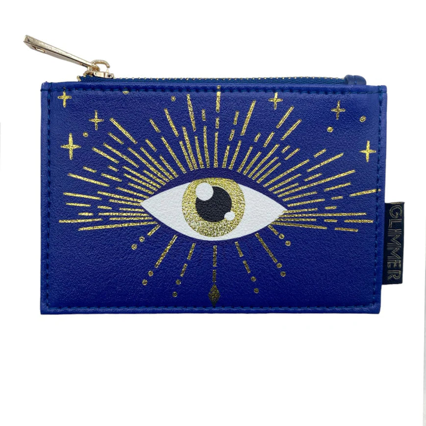 Glimmer Eye Zip Purse