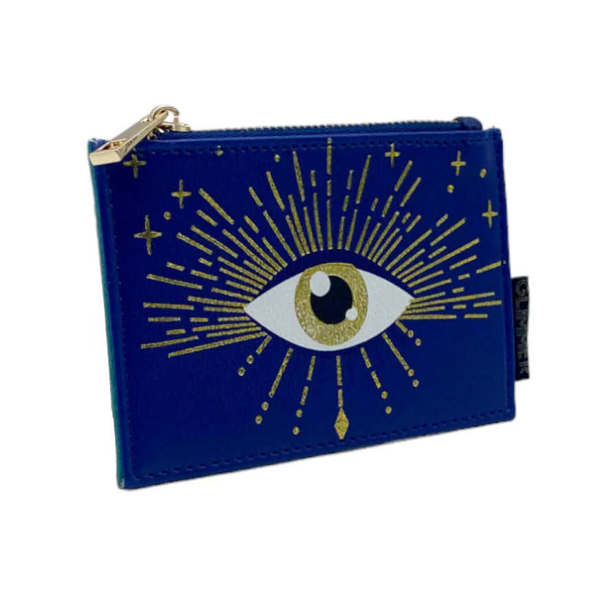 Glimmer Eye Zip Purse