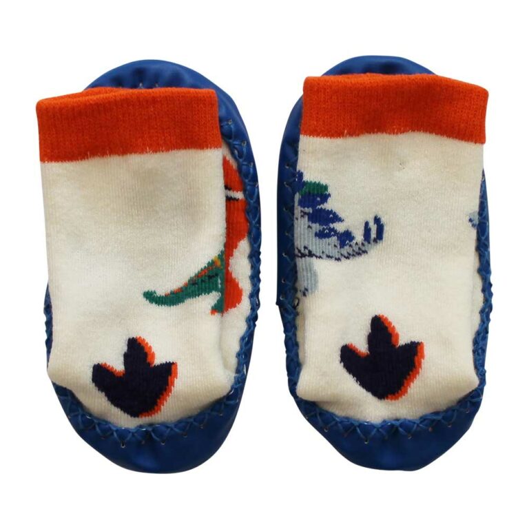 Dinosaur Moccasin Slippers