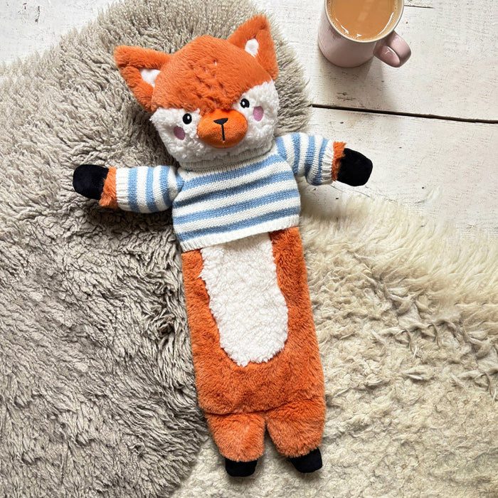 Fox In A Jumper Hot Water Bottle