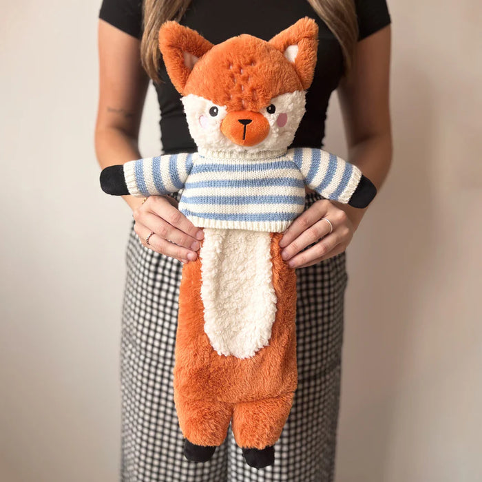 Fox In A Jumper Hot Water Bottle