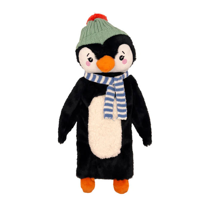 Penguin In Bobble Hat Hot Water Bottle