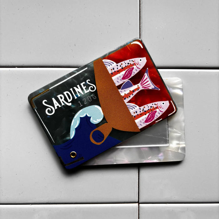 Tide Sardine Tin Compact Mirror