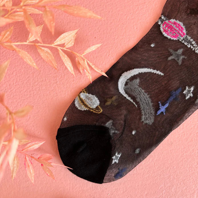 After Dark Cosmic Sheer Socks