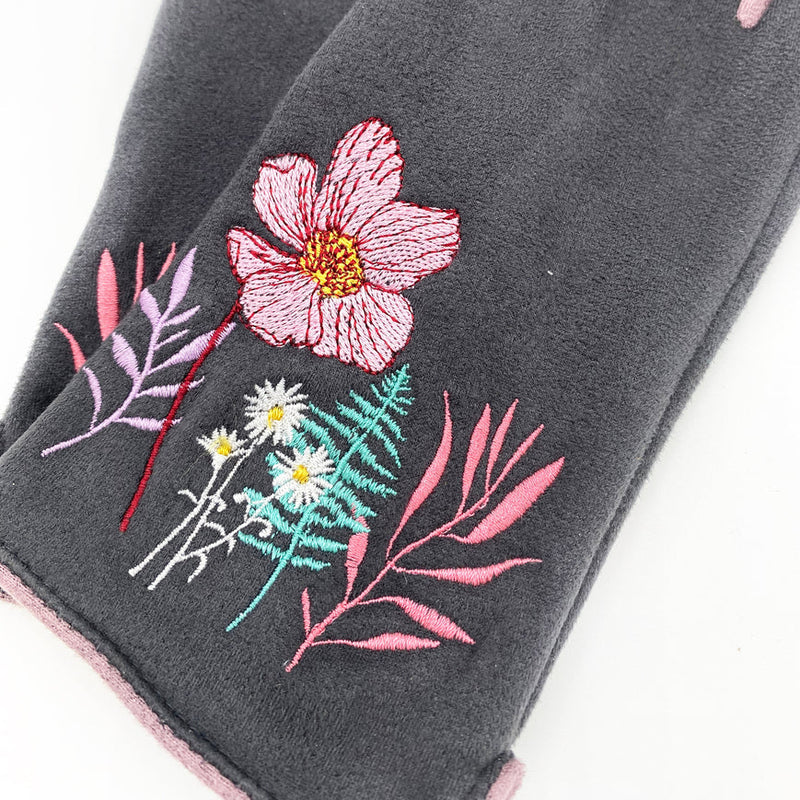 Posy Embroidered Gloves