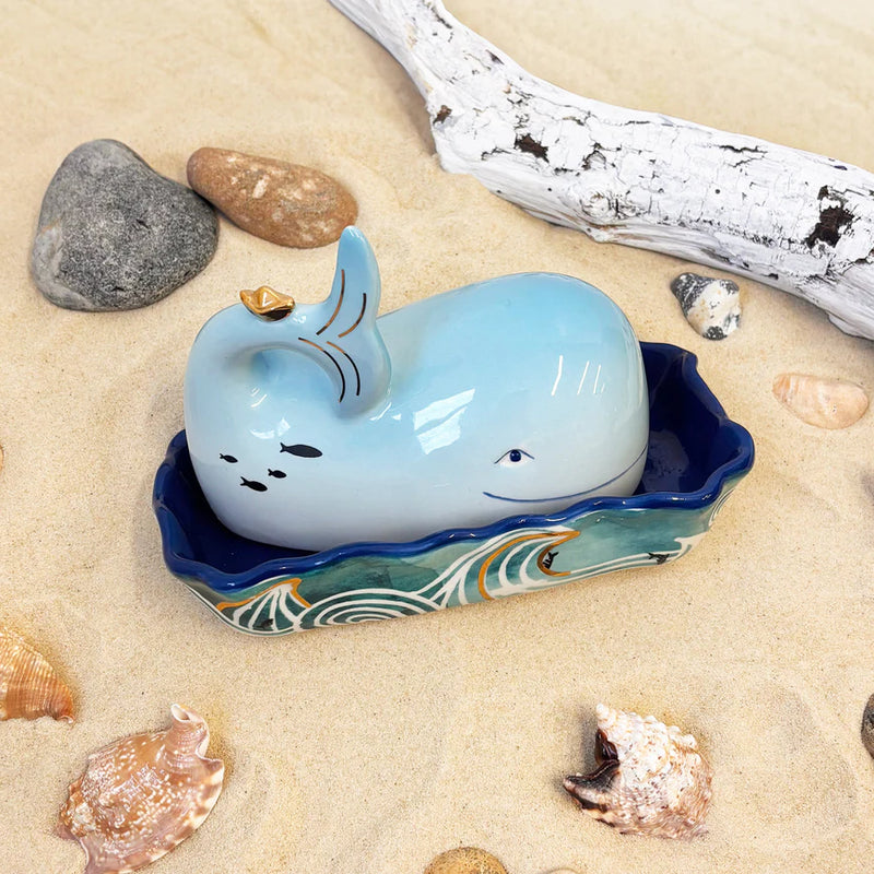 By The Sea Whale Butter Dish