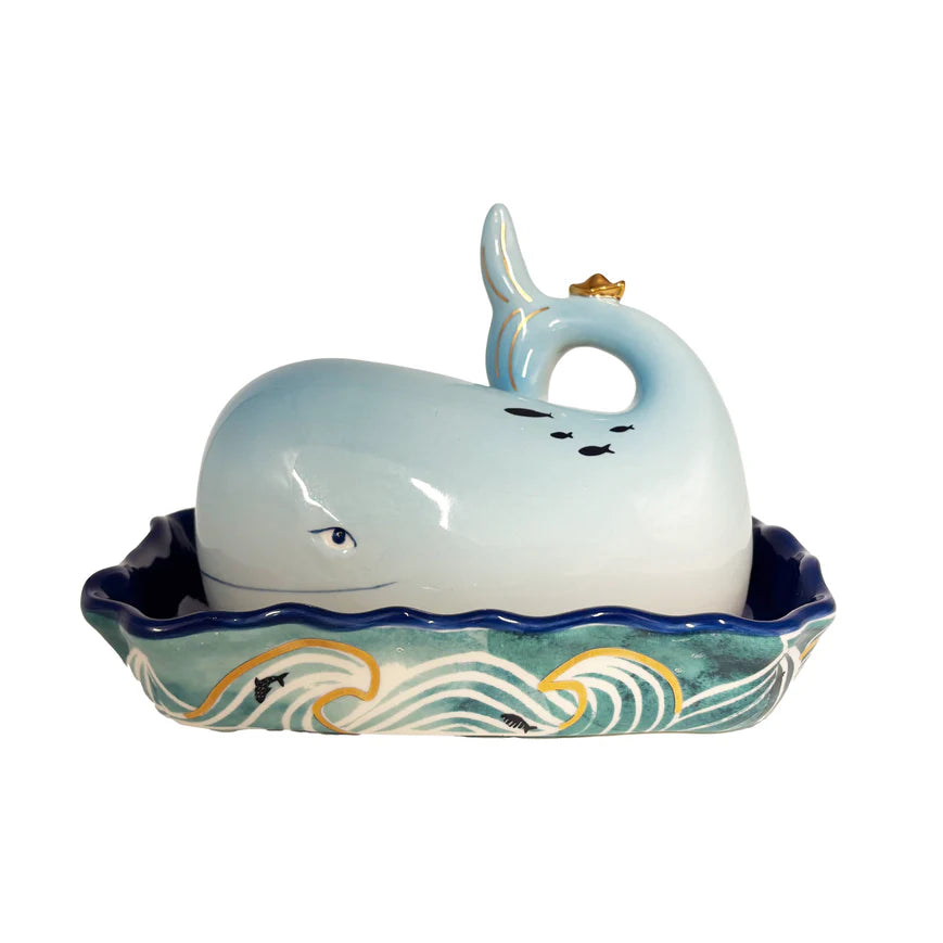 By The Sea Whale Butter Dish
