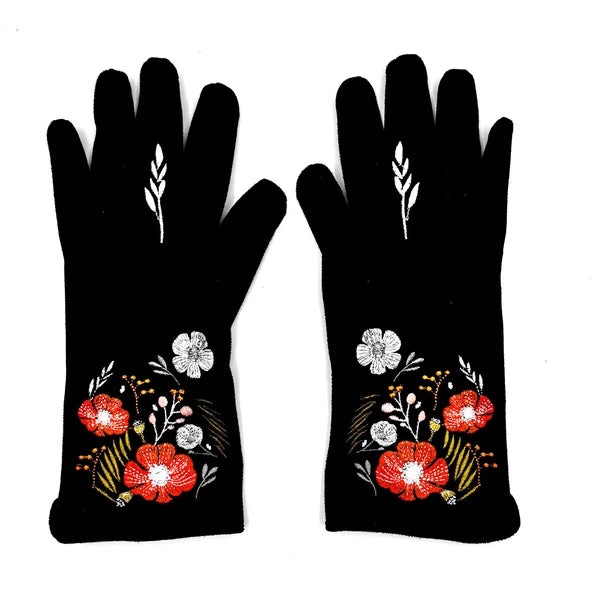 Secret Garden Floral Gloves
