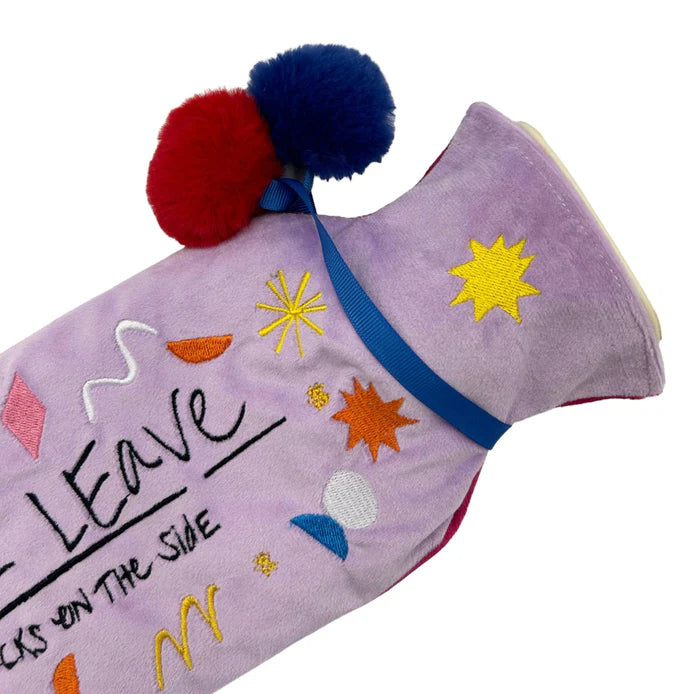 Small Talk 'Please Leave Snacks' Hot Water Bottle