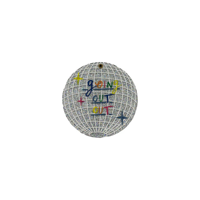 Small Talk 'Going Out Out' Mirror Ball Compact Mirror