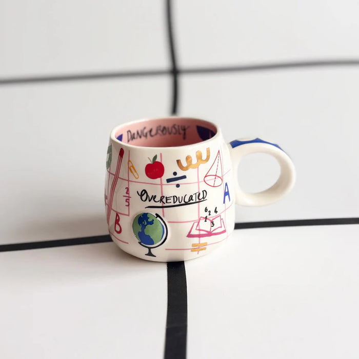 Small Talk 'Dangerously Overeducated' Cup