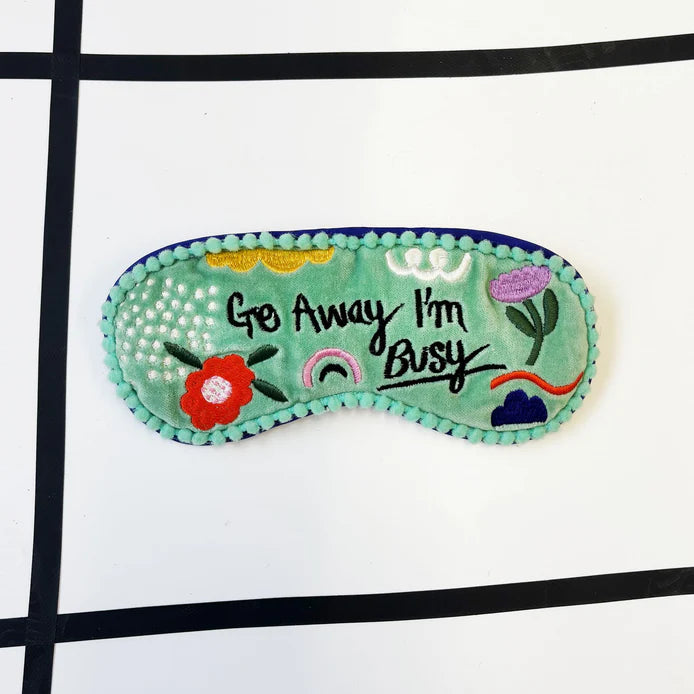 Small Talk 'Go Away, I'm Busy' Eye Mask