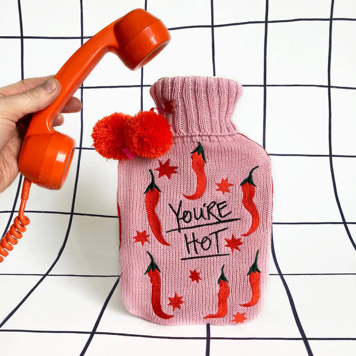 Small Talk 'You're Hot' Chilli Hot Water Bottle