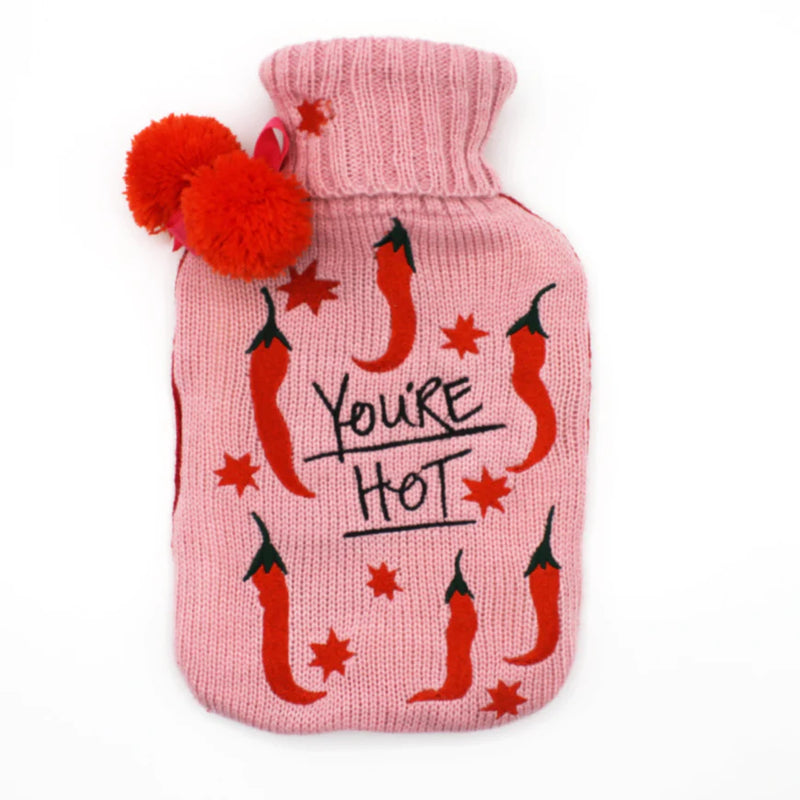 Small Talk 'You're Hot' Chilli Hot Water Bottle