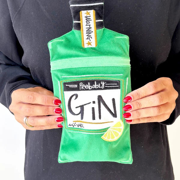 Small Talk Gin Hot Water Bottle