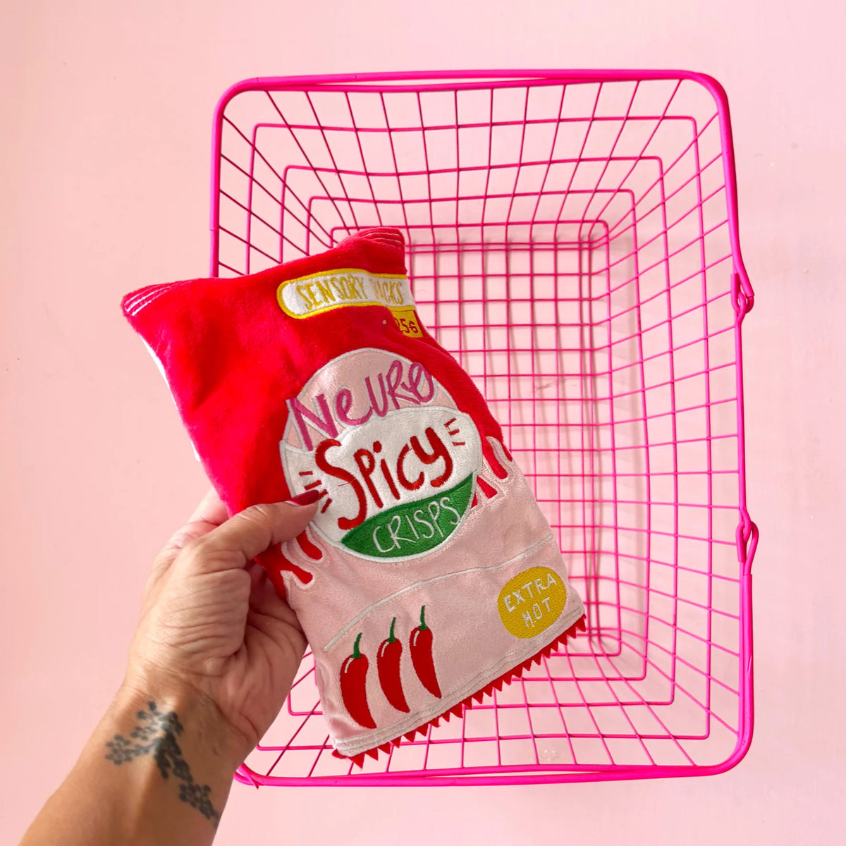 Small Talk Neurospicy Hot Water Bottle