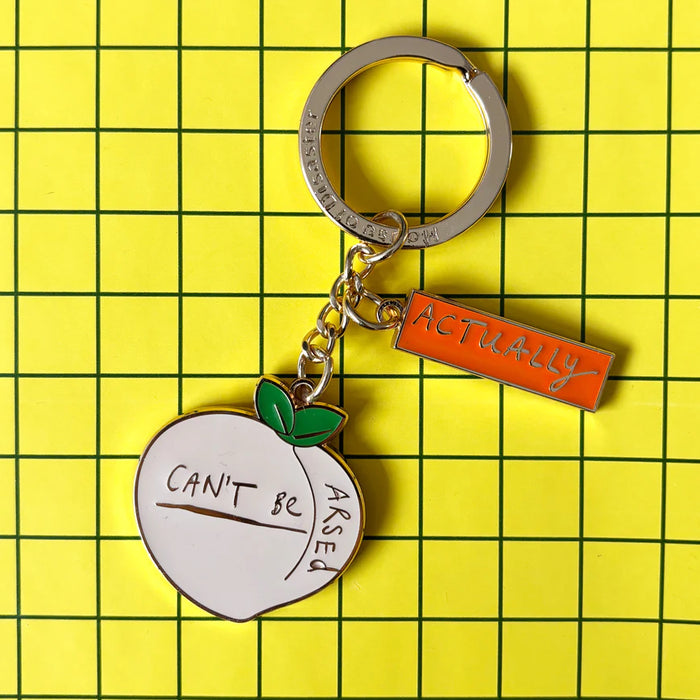 Small Talk 'Can't Be Arsed' Keyring