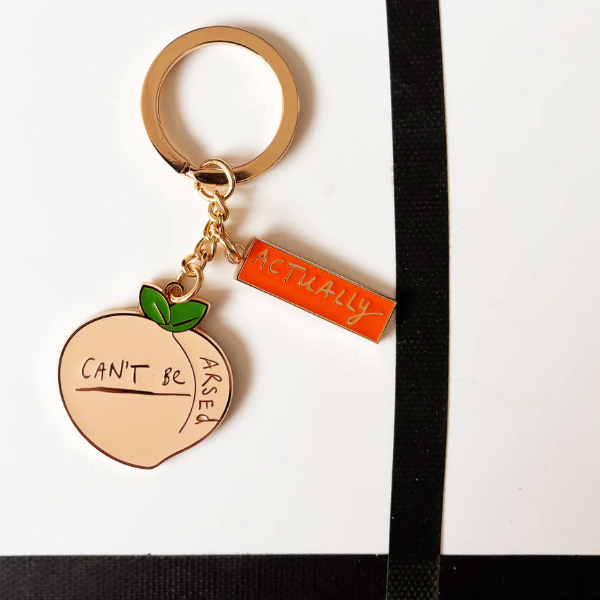 Small Talk 'Can't Be Arsed' Keyring