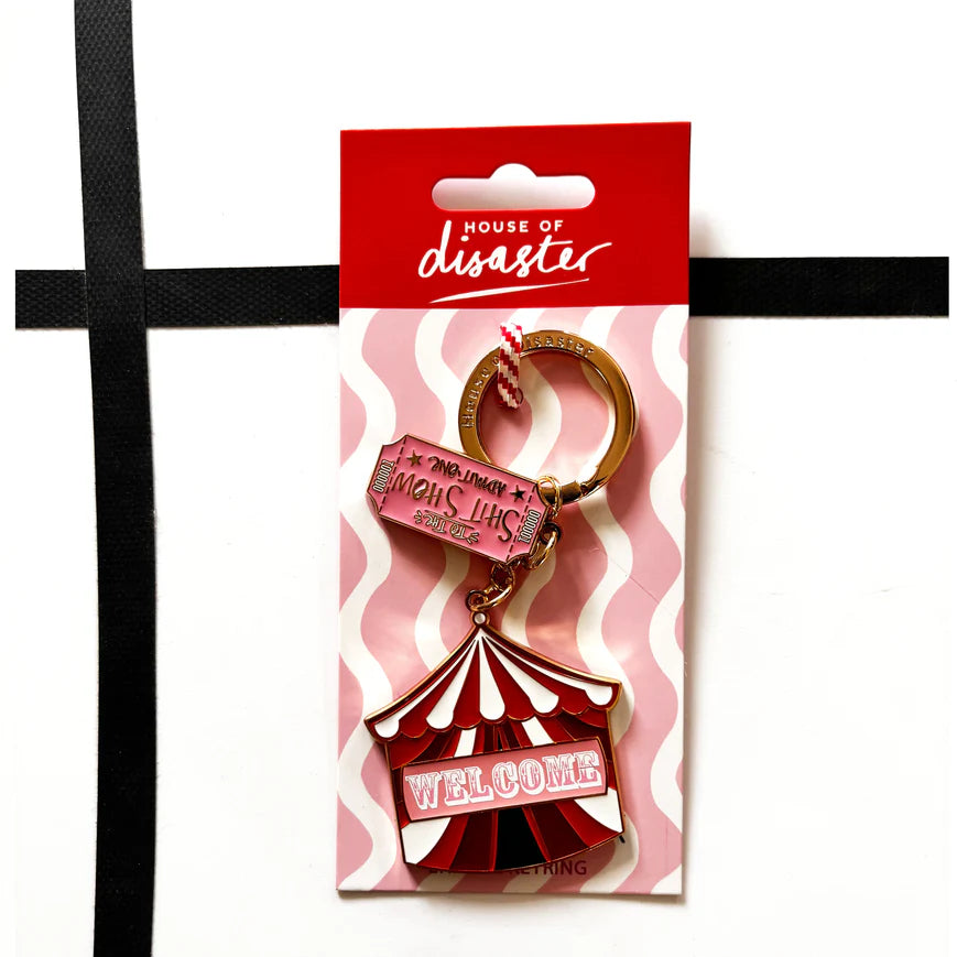 Small Talk 'Welcome To The Shit Show' Keyring