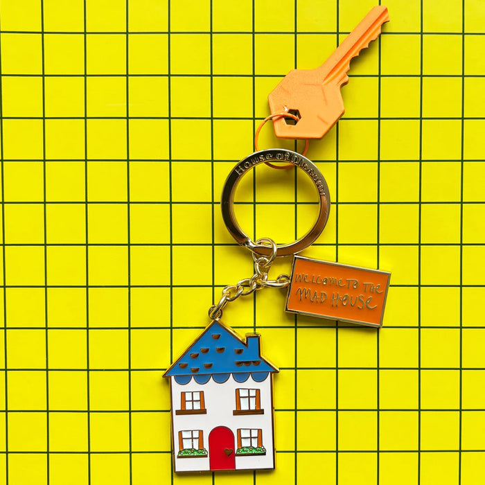 Small Talk 'Welcome To The Mad House' Keyring