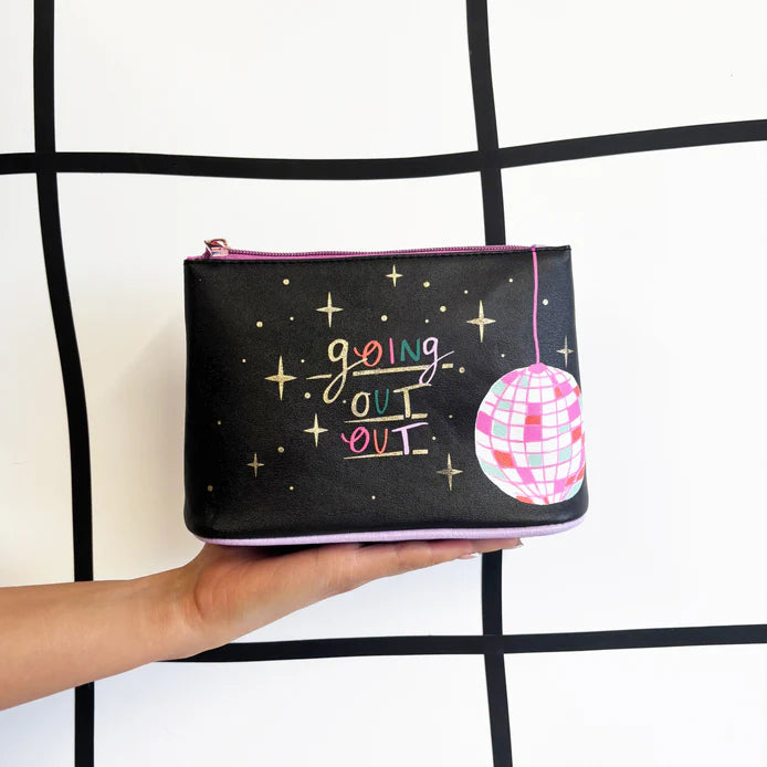 Small Talk 'Going Out Out' Make Up Bag