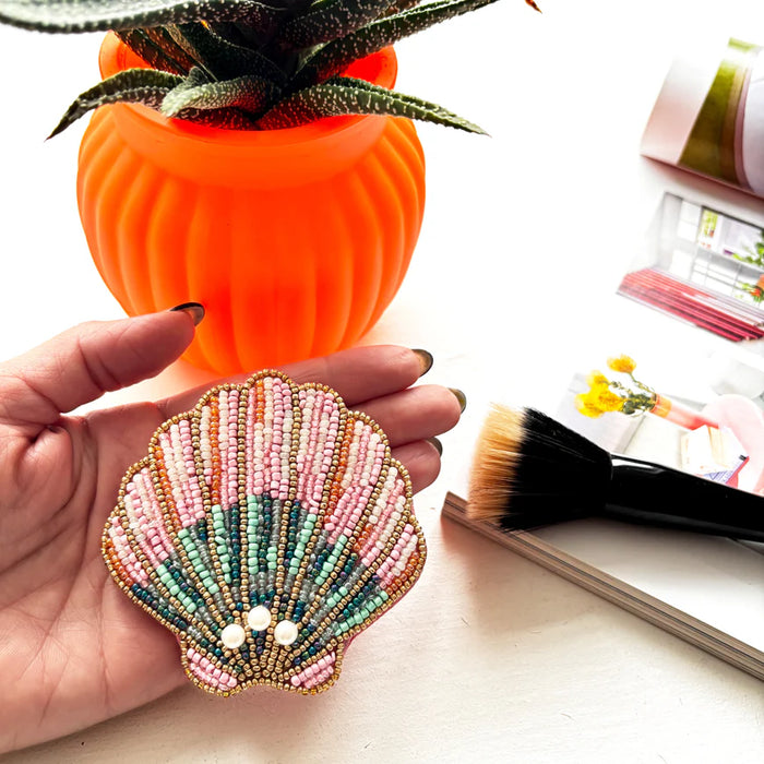Tide Shell Compact Mirror