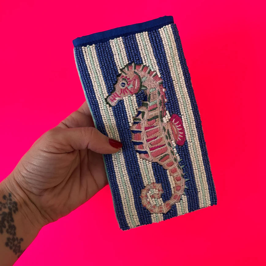Tide Seahorse Glasses Case