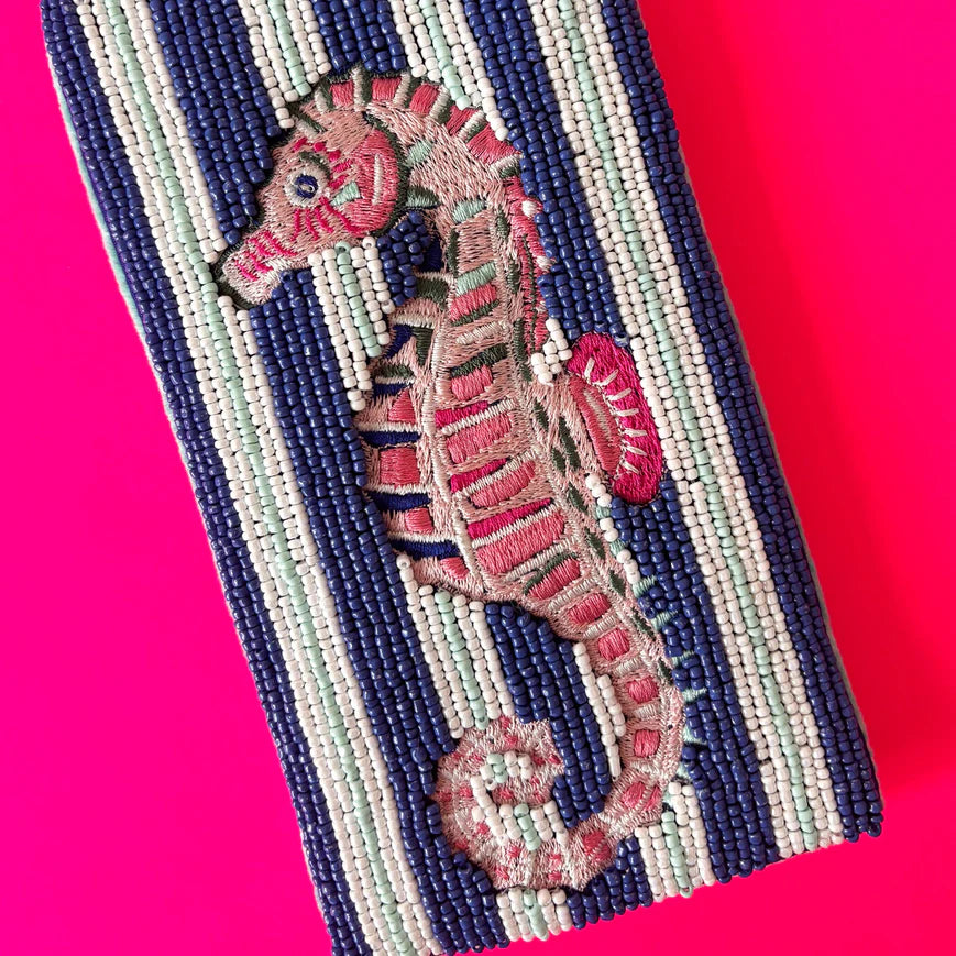 Tide Seahorse Glasses Case
