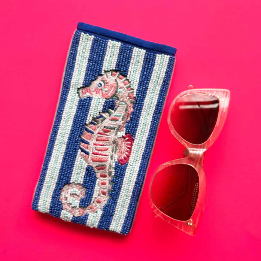 Tide Seahorse Glasses Case