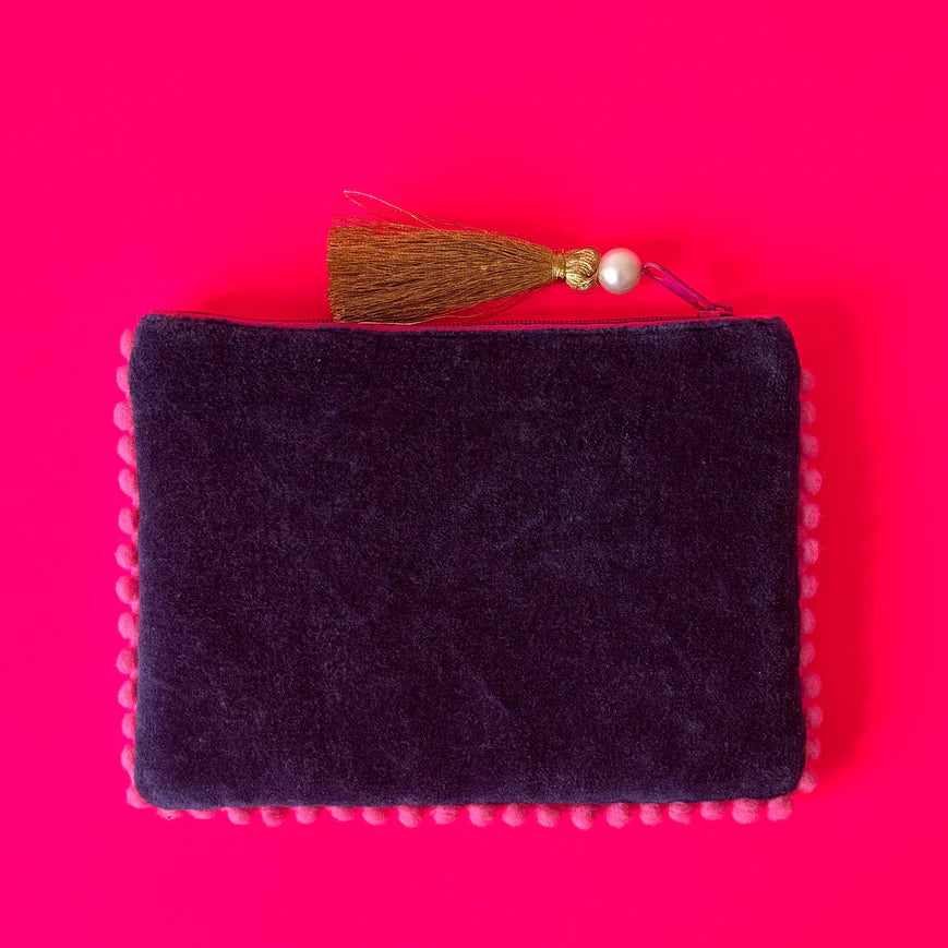 Tide Crab Beaded Purse