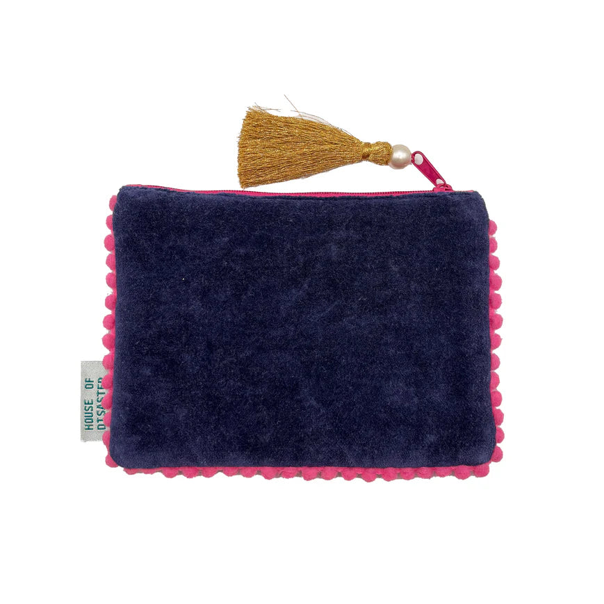 Tide Crab Beaded Purse