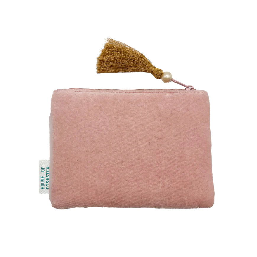 Tide Prawn Beaded Purse