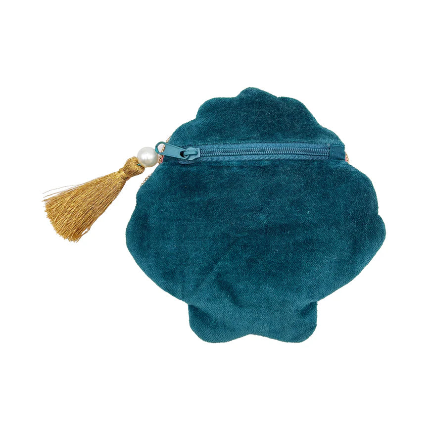 Tide Sea Shell Beaded Purse