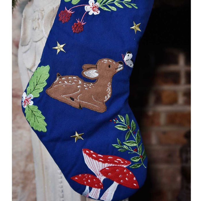 Enchanted Forest Christmas Stocking