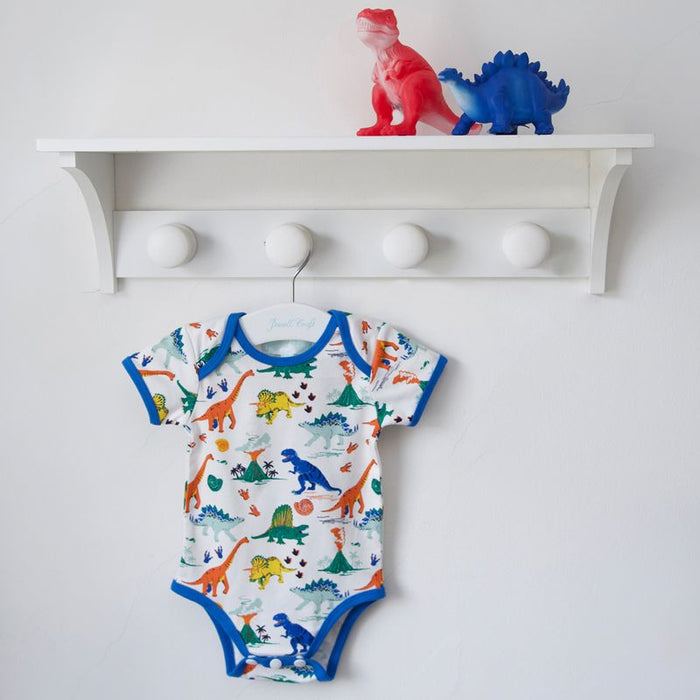 Dinosaur Print Baby Grow