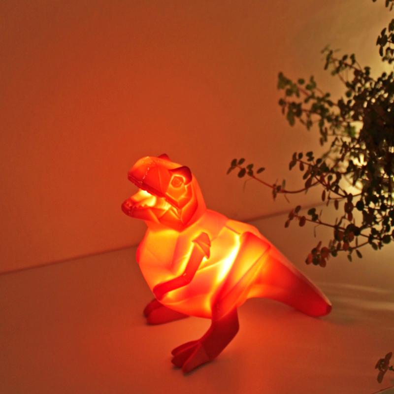 Origami T-Rex Dinosaur Mini LED Light