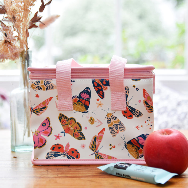 Butterfly Print Lunch Bag