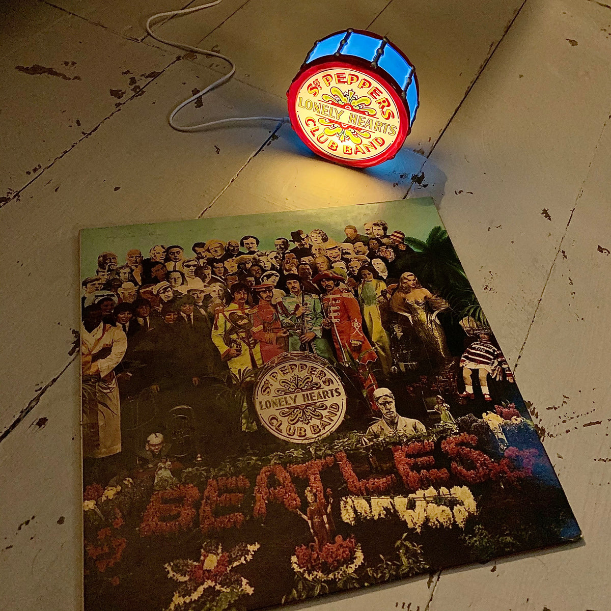The Beatles Sgt Pepper's Lonely Hearts Club Band Drum Mini LED Light