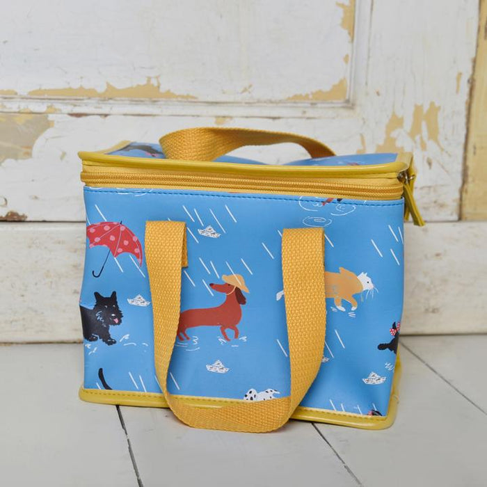 Cat And Dog Print Lunch Bag