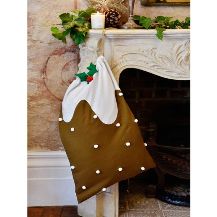 Christmas Pudding Christmas Sack