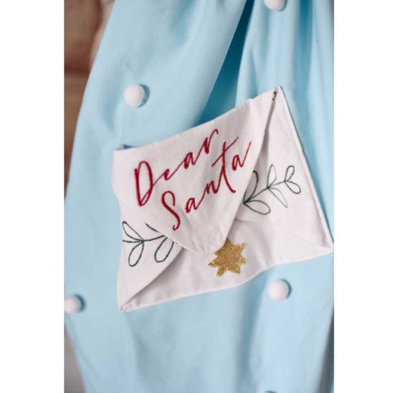 Polar Bear Christmas Sack with Letter Envelope