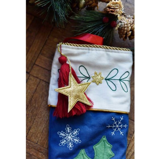 Toadstool Christmas Stocking