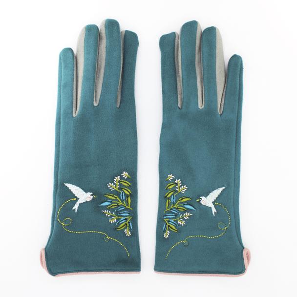 Secret Garden Bird Gloves