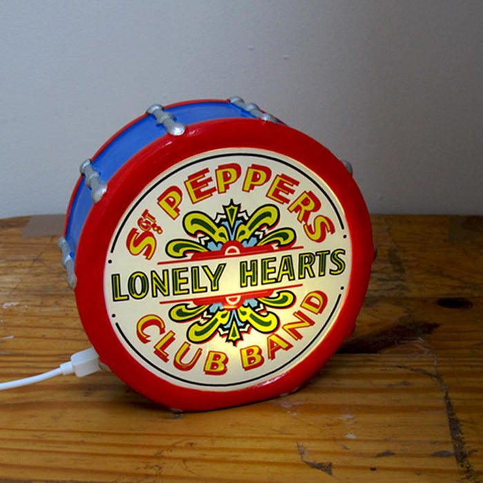 The Beatles Sgt Pepper's Lonely Hearts Club Band Drum Mini LED Light